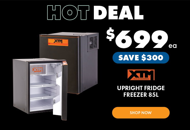 XTM Upright Fridge Freezer 85L