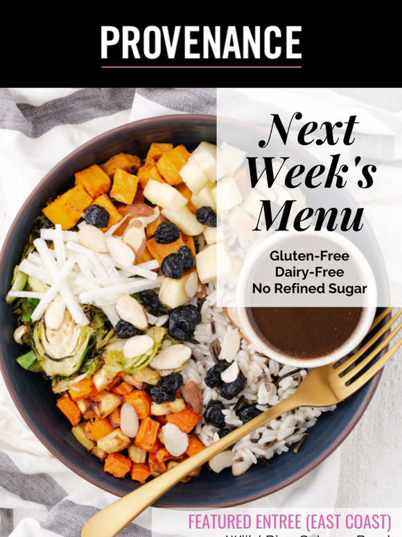 Next Week’s Menu: Give Yourself A Break
