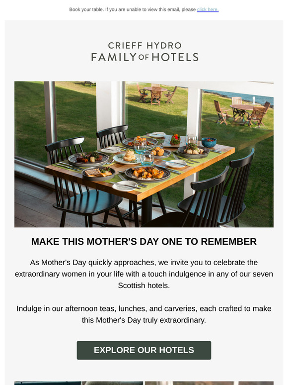Join us for Mother's Day dining 🍽️