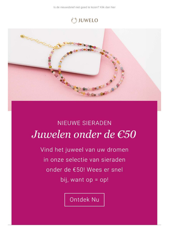 ❤️ 10 Populaire sieraden onder de 50 euro