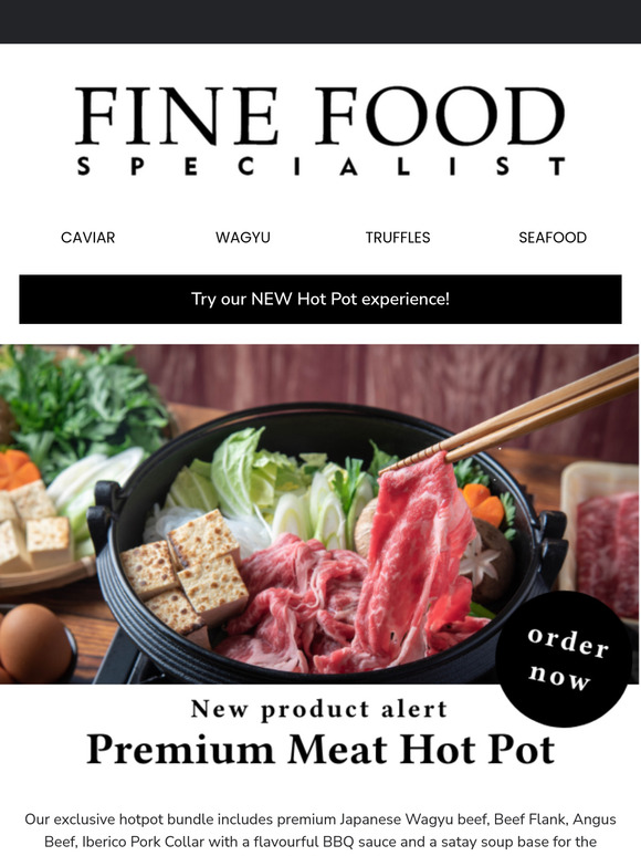 NEW: Premium Meat Hot Pot experience