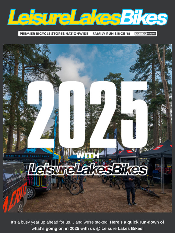 2025 with Leisure Lakes Bikes ❤️