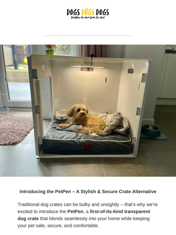 The Future of Dog Crates is Here – Meet the PetPen!
