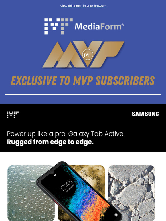 Power up with Samsung Galaxy Tab Active
