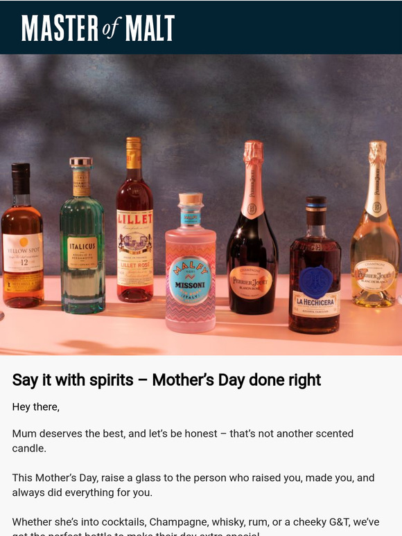 The best Mother's Day gift? Booze (obviously)