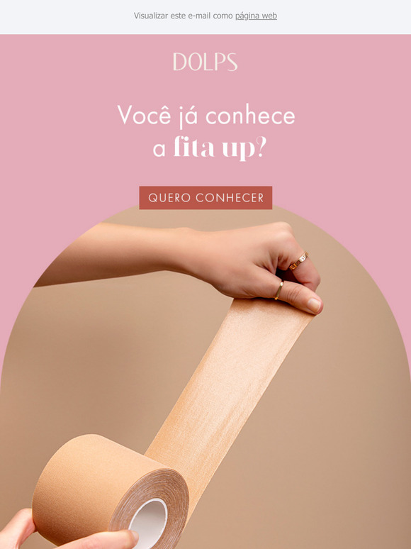Vem conhecer a Fita Up! Você confortável com qualquer decote 😍