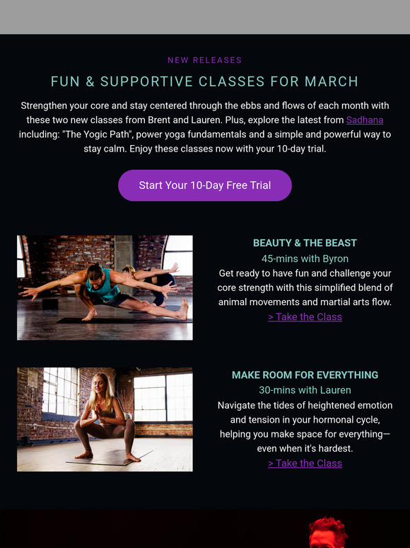 ✨ Strength & Balance: New Classes from Brent, Travis & Lauren