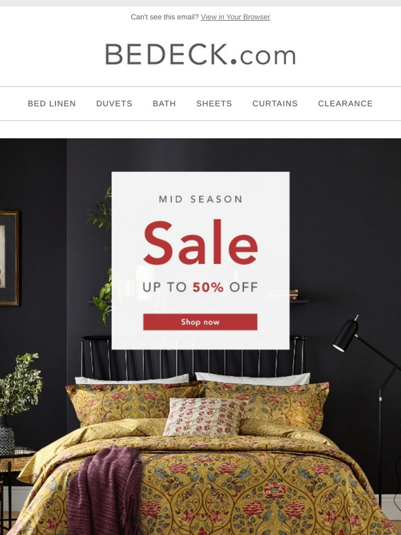 Discover Mid Season Sale - Up to 50% Off!