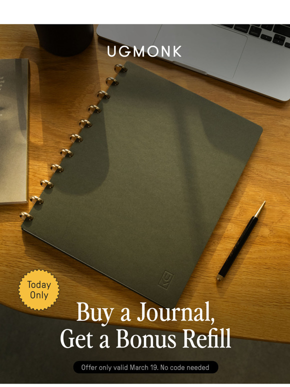 Free Journal Refill Paper - Today Only ⏳