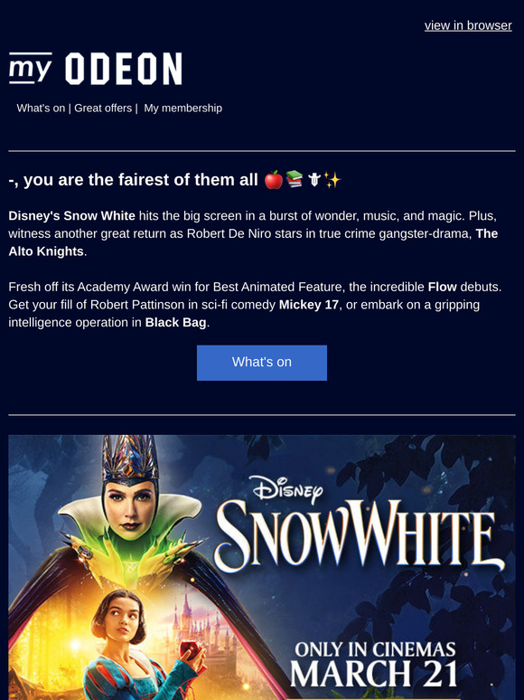 What's new at ODEON