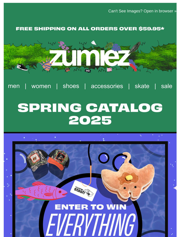 Zumiez Pssst, the Spring Catalog is here! Milled