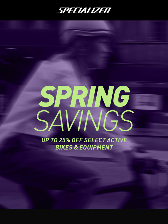 Rush Hour is Over. Ride Into Spring Savings.