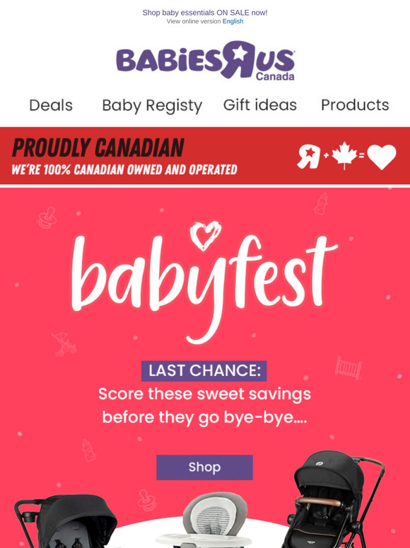 ⌛LAST CHANCE for Babyfest deals….