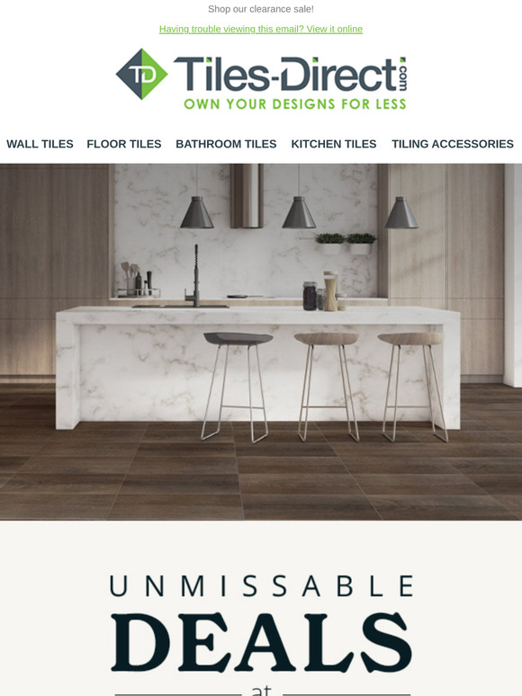 Unmissable deals at Tiles Direct
