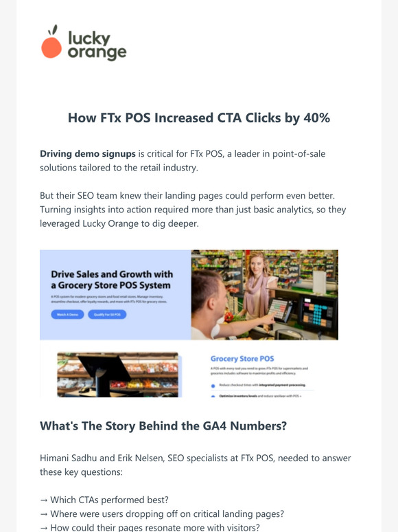 Discover How FTx POS Boosted CTA Clicks by 40%