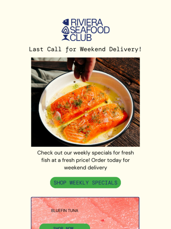 Don't Miss Out on Weekend Delivery! ⏰
