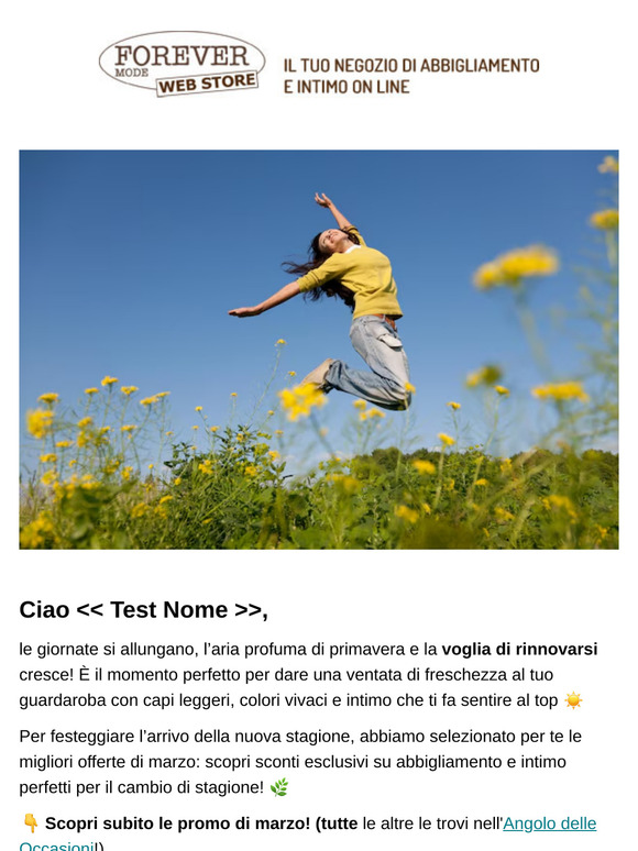 🌸 Offerte di Primavera… tutte per te! ✨