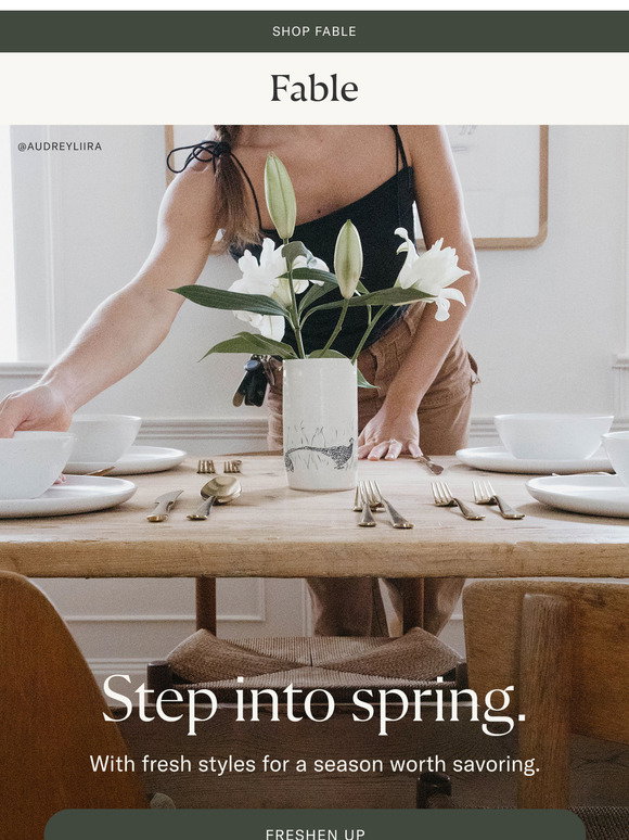 Fable: Spring's Freshest Hues, Curated by the Fable Community | Milled
