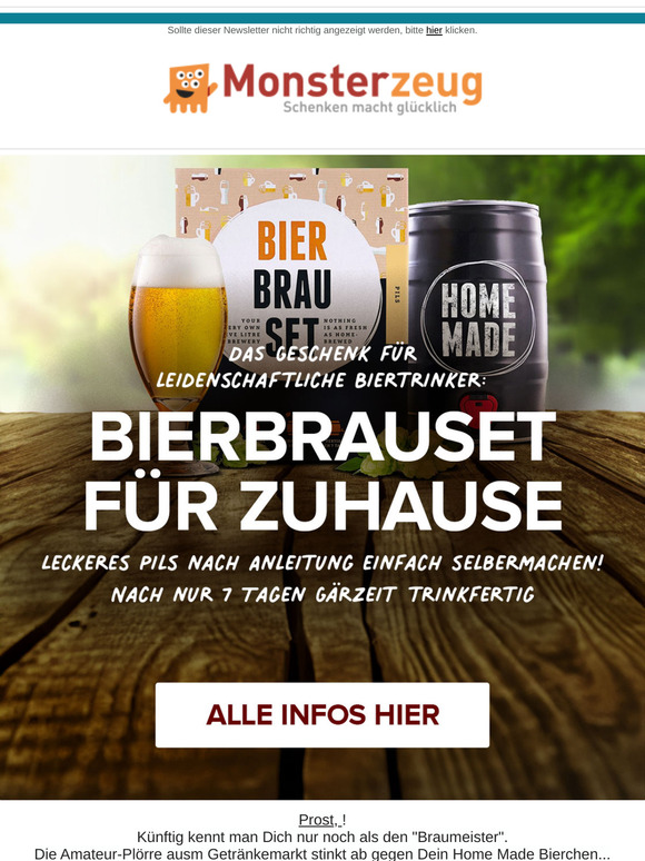 Do It Yourself Bierbrauset!! Als Laie in 7 Tagen trinkfertig herstellen!!