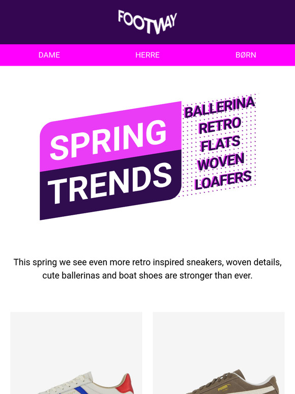 Be trendy this spring!