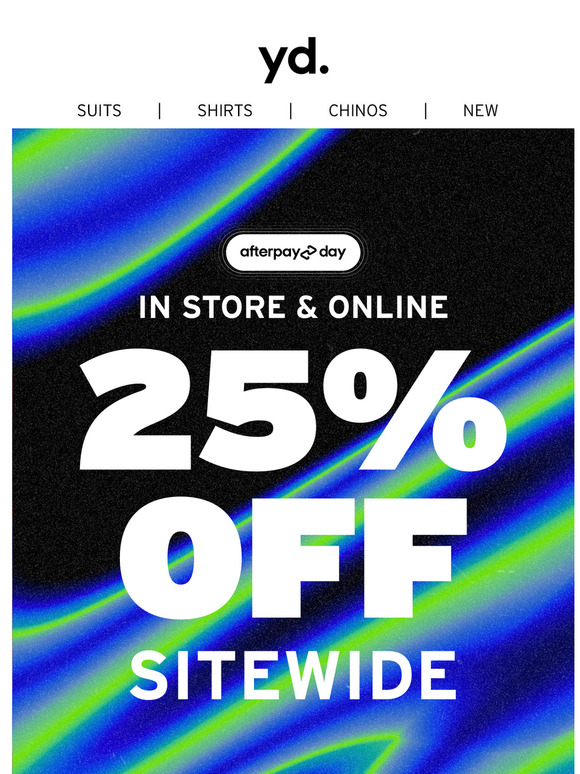 —, Get 25% Off Your First Order!