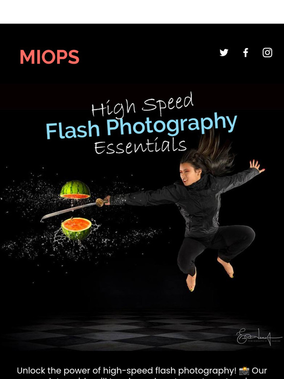The Complete Guide to High-Speed Flash Photography 📸