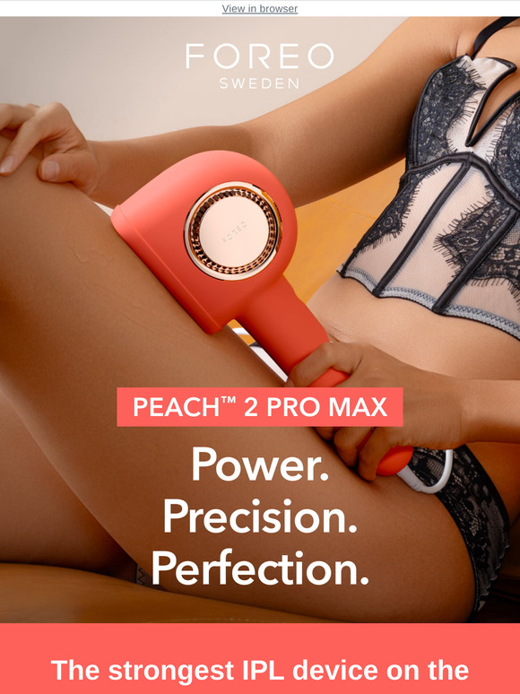 Meet the world’s 1st professional hair removal device for at-home use — PEACH™ 2 Pro Max ✨