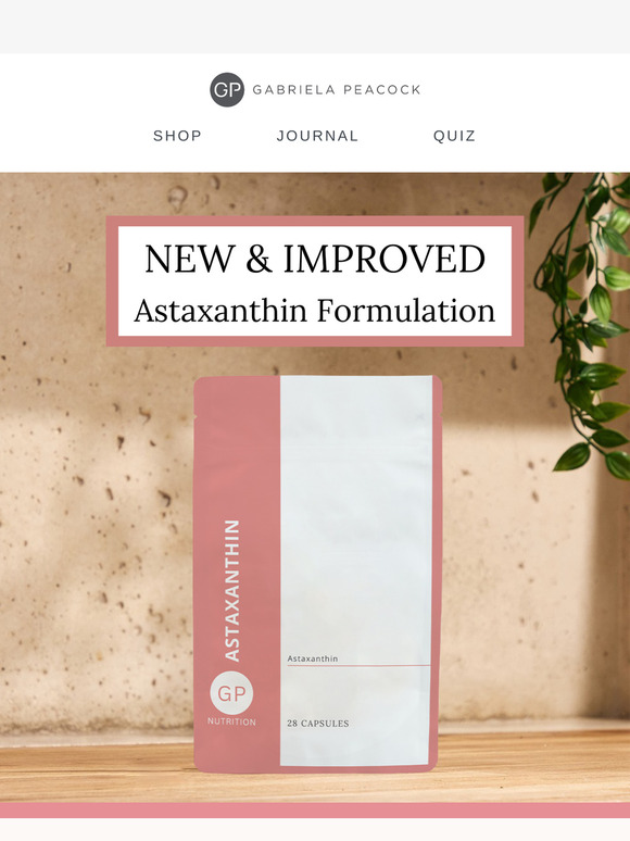 Introducing new and improved Astaxanthin! ✨
