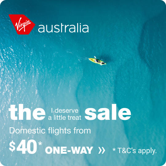 Virgin Australia flight sale on now