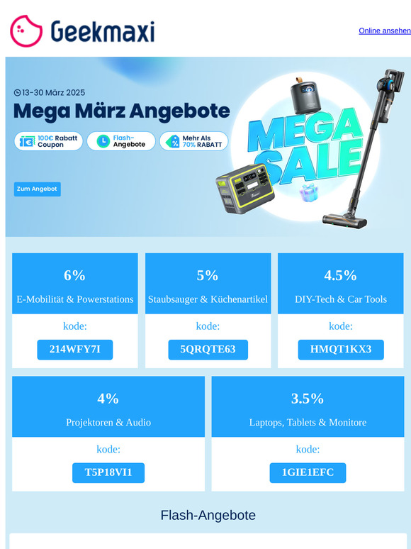 🔥 Bestpreis! Hol dir den Fossibot F2400 für nur 699€!