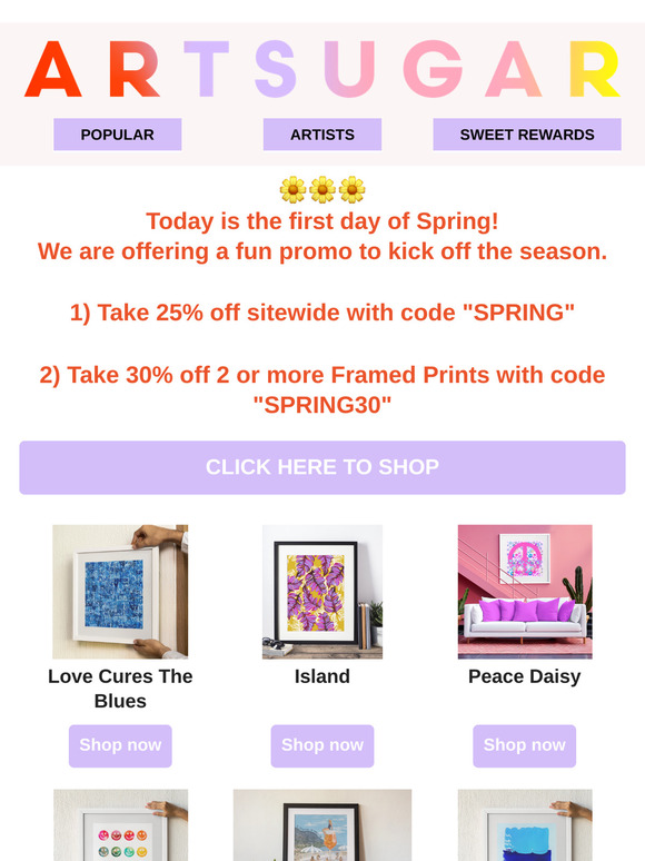 🌼SPRING INTO SAVINGS  - 25% off sitewide!