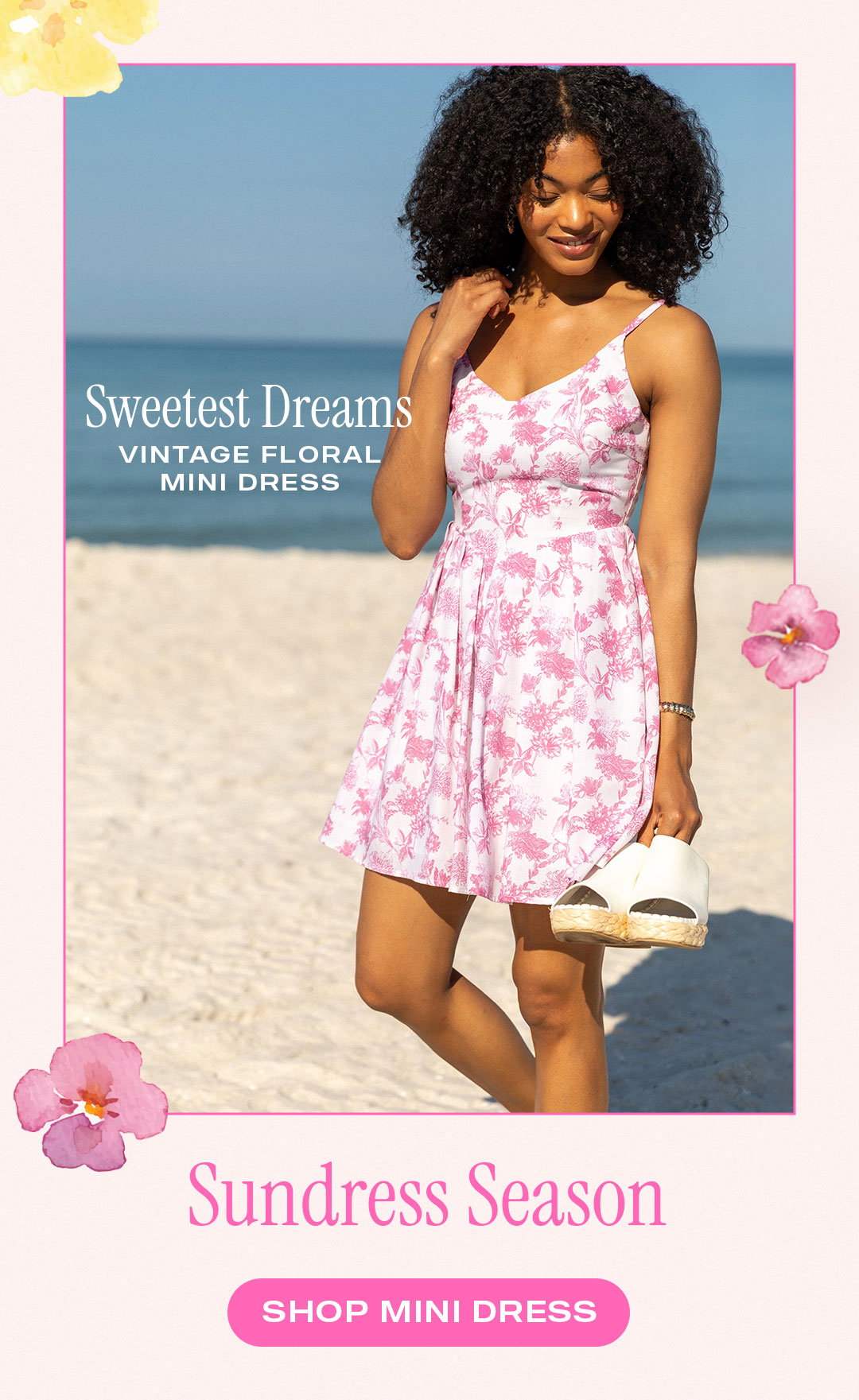SUNDRESS SEASON - SHOP MINI DRESS