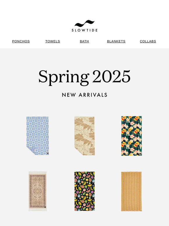 New Arrivals for Spring