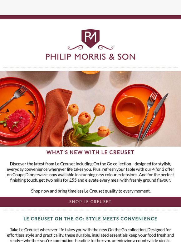 What's new with Le Creuset 🔥