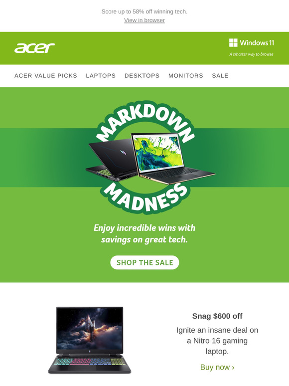 Catch these crazy deals during Markdown Madness—up to $700 off!