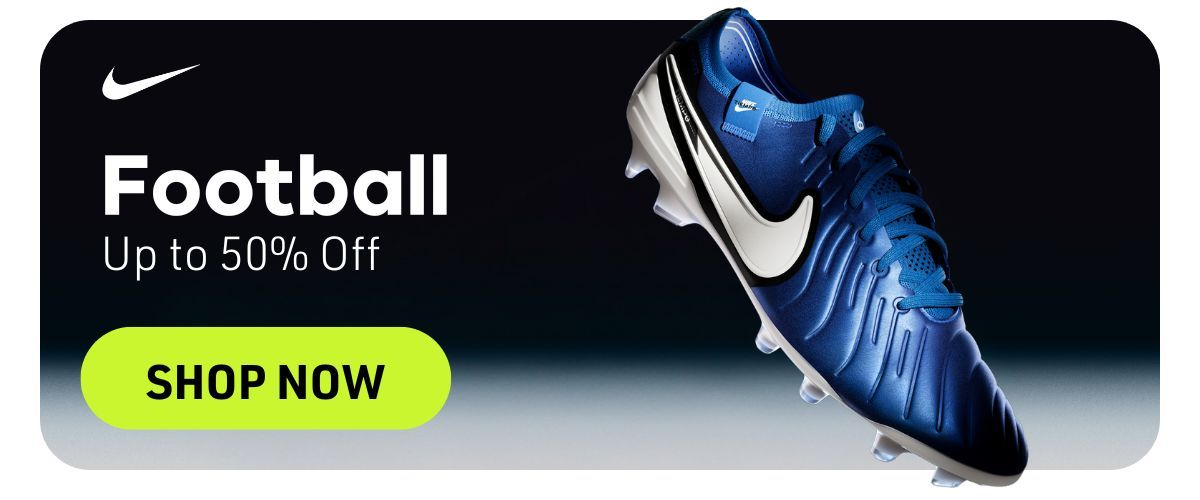 50% Off Nike Football