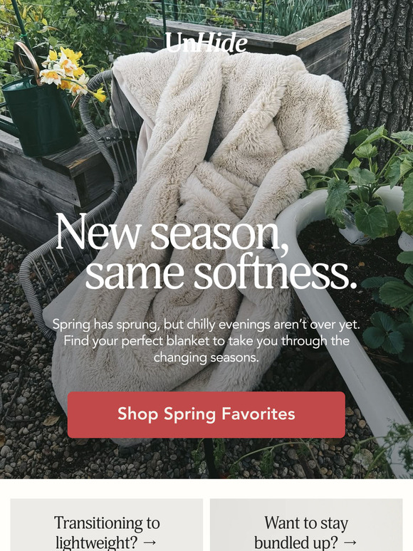 Start spring right.