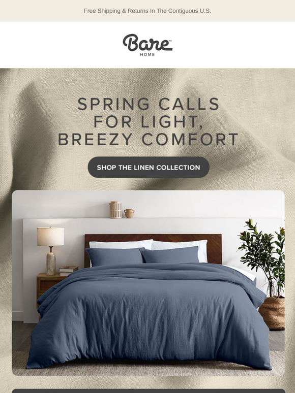 🌸 Spring Refresh - Light, Airy Linen for the Season
