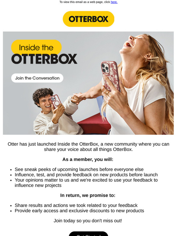 We've got a curious case for you — Your exclusive invite to Inside the OtterBox awaits