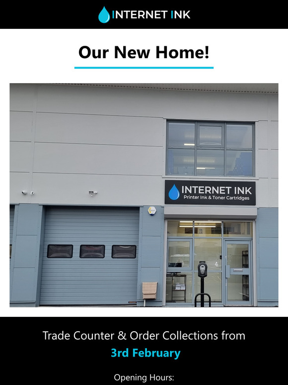 Internet Ink - Trade Counter & Order Collections