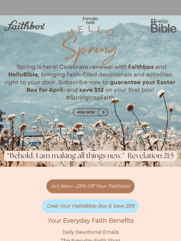 ⏰ DO NOT WAIT: $12 Off & Easter Box—DO NOT MISS THIS!