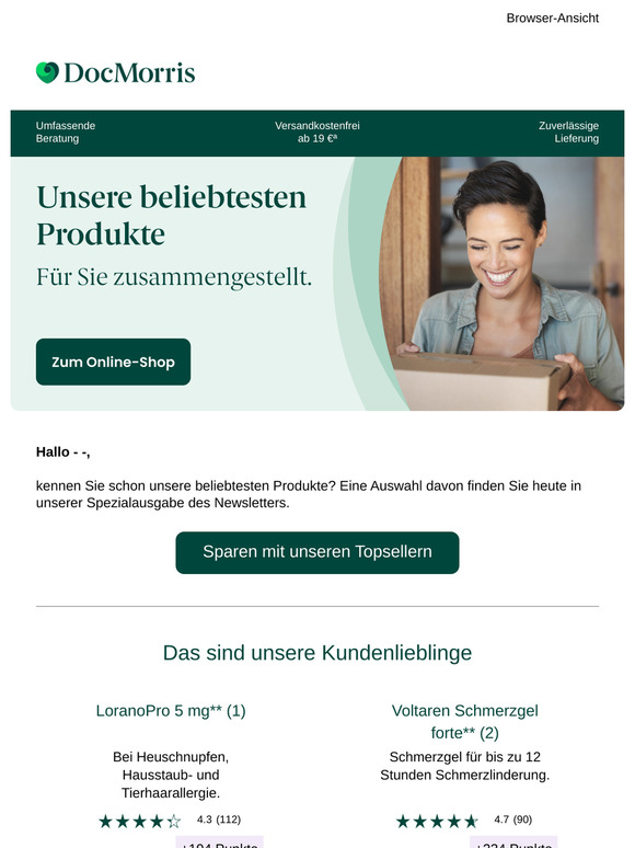 Lieblingsprodukte: Was sind Ihre Favoriten?