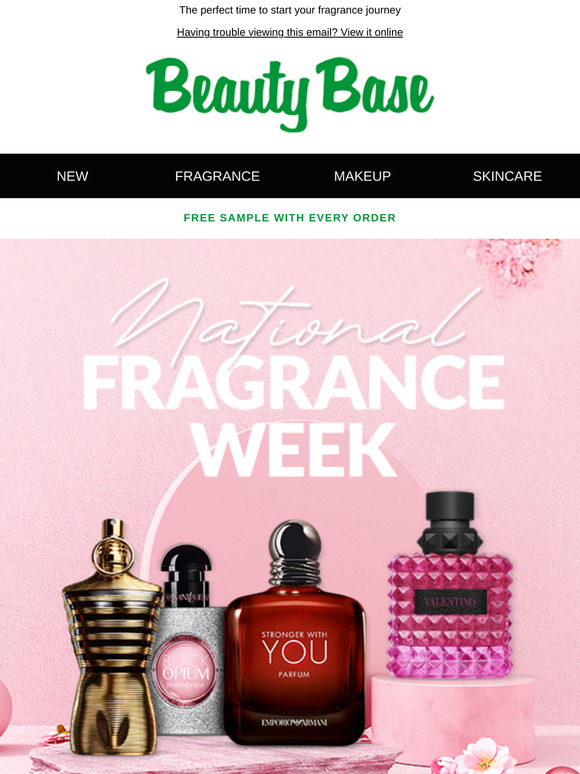 it's National Fragrance Week