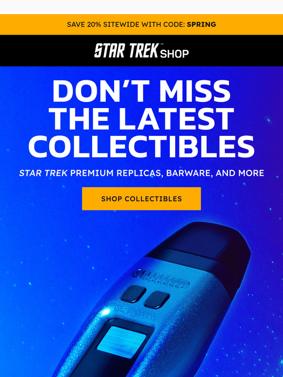 Limited-Edition Star Trek Collectibles ✨ Don't Miss Out!