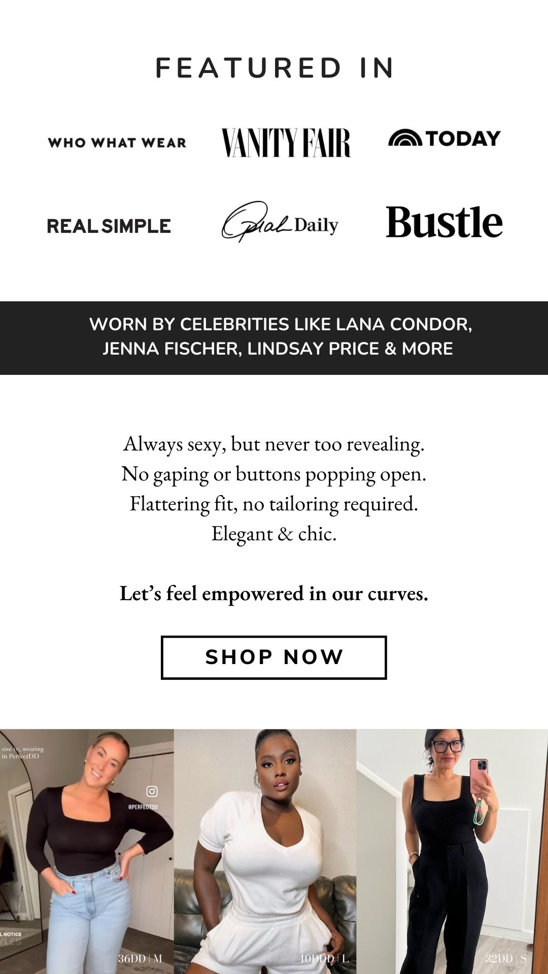 Featured Press and Worn by Celebrities // PerfectDD