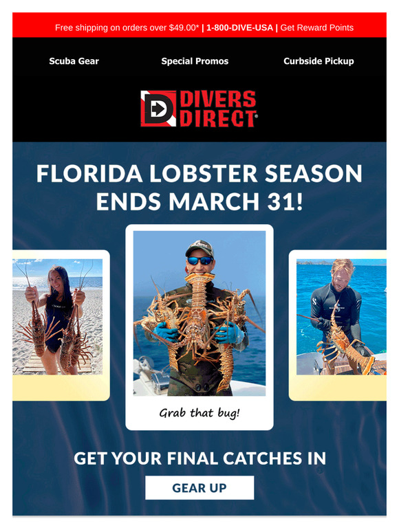 LAST CALL for Lobster Season! 📢