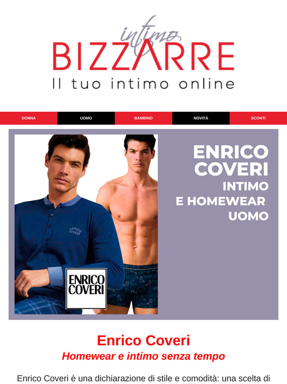 😎 Più libero con l’intimo Enrico Coveri