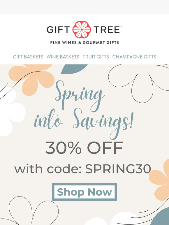 Hello, Spring! Hello, 30% OFF! 🌼