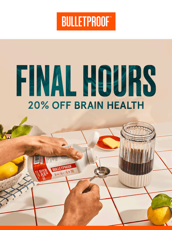 LAST CHANCE: Get 20% Off Brain Boosts