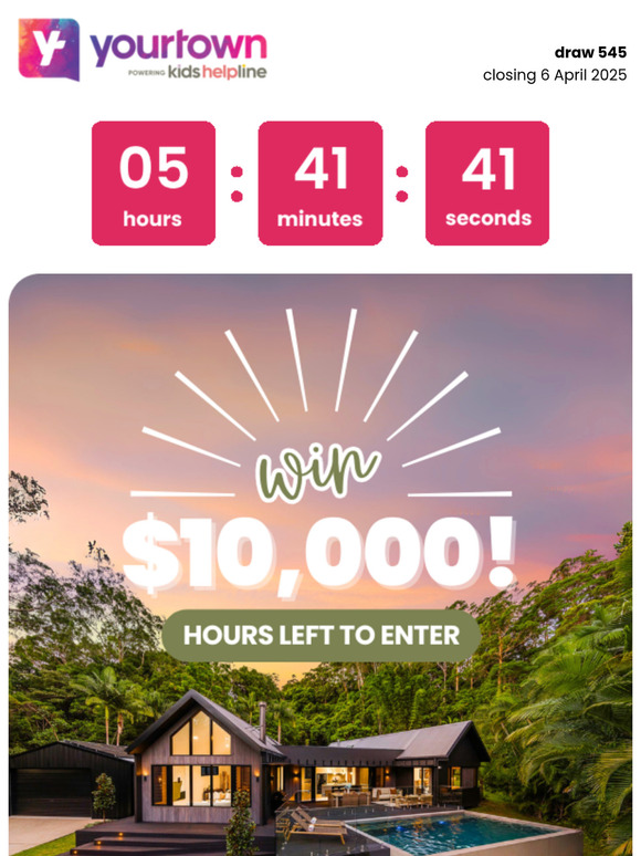 🚨 Hours to go! 🏃‍♂️
